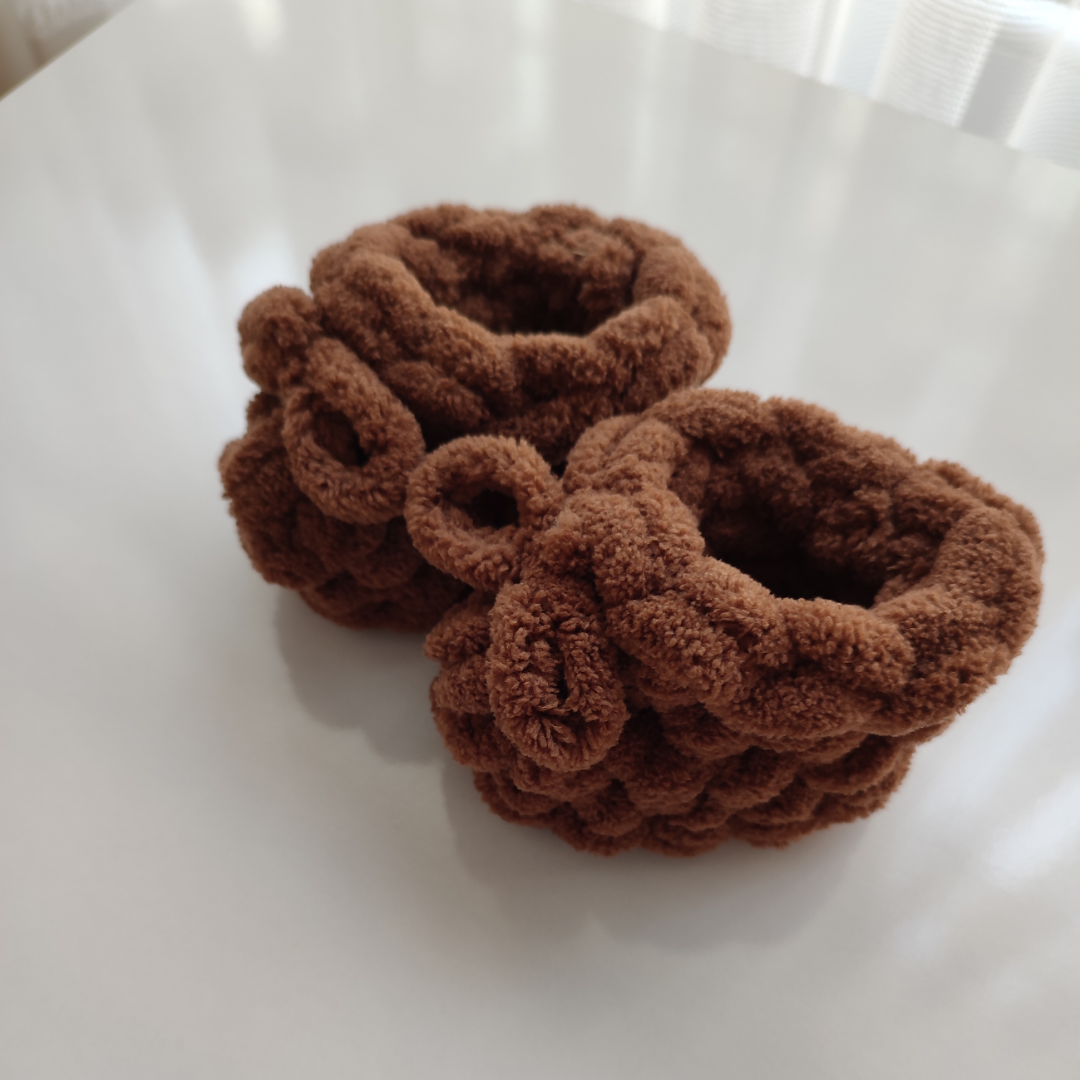 Puffy % 100 Pamuk Yelek - Patik - Bere Takımı Kahve Moka